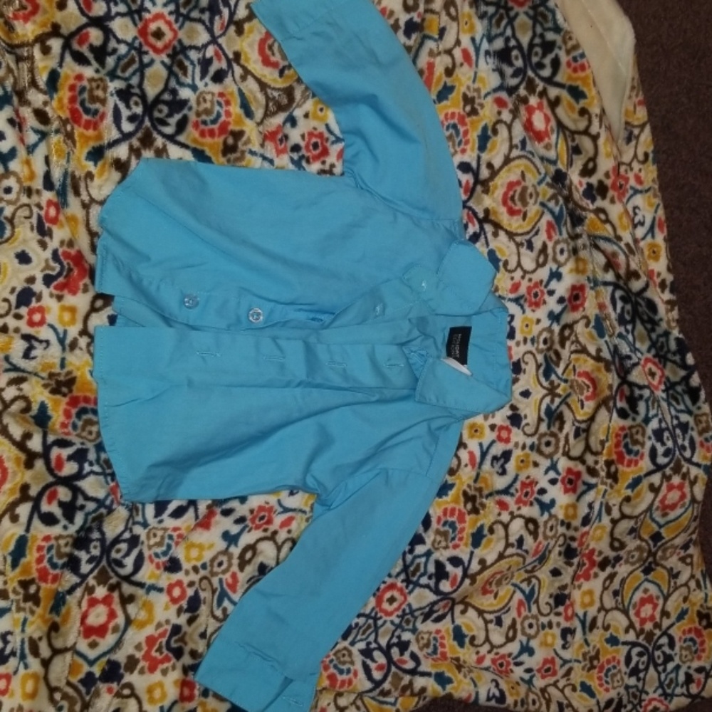 Baby Blue Button Shirt